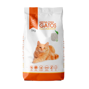 Mistikat Arena para Gatos 30kg Presentación de 5Kg